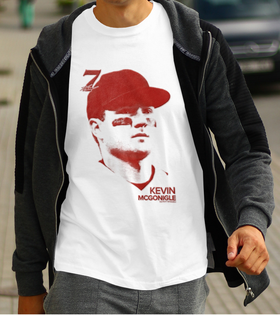 Kevin McGonigle Detroit Tigers MLB Lineage Series T-Shirt