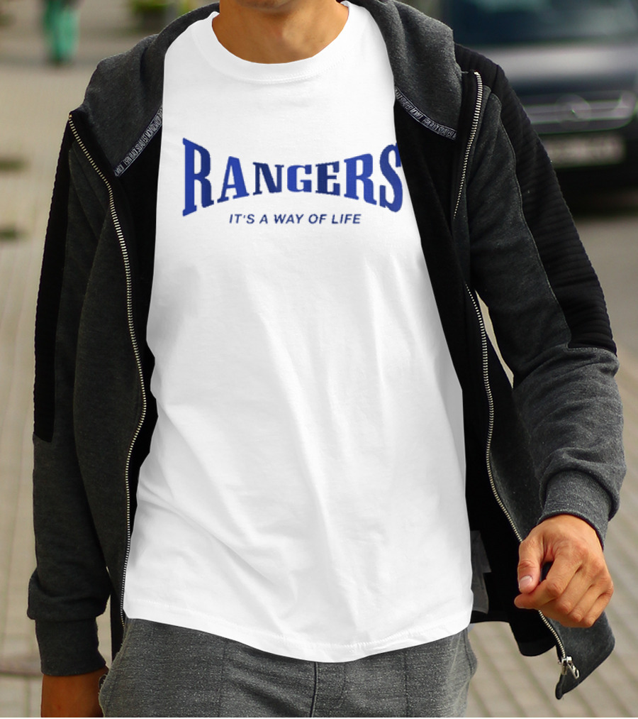 Rangers It's A Way Of Life Football Fan T-Shirt