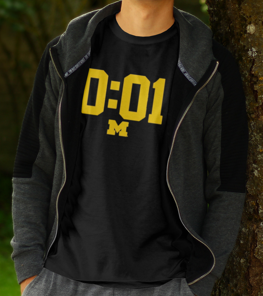 Michigan Wolverines 0.01 Seconds M T-Shirt