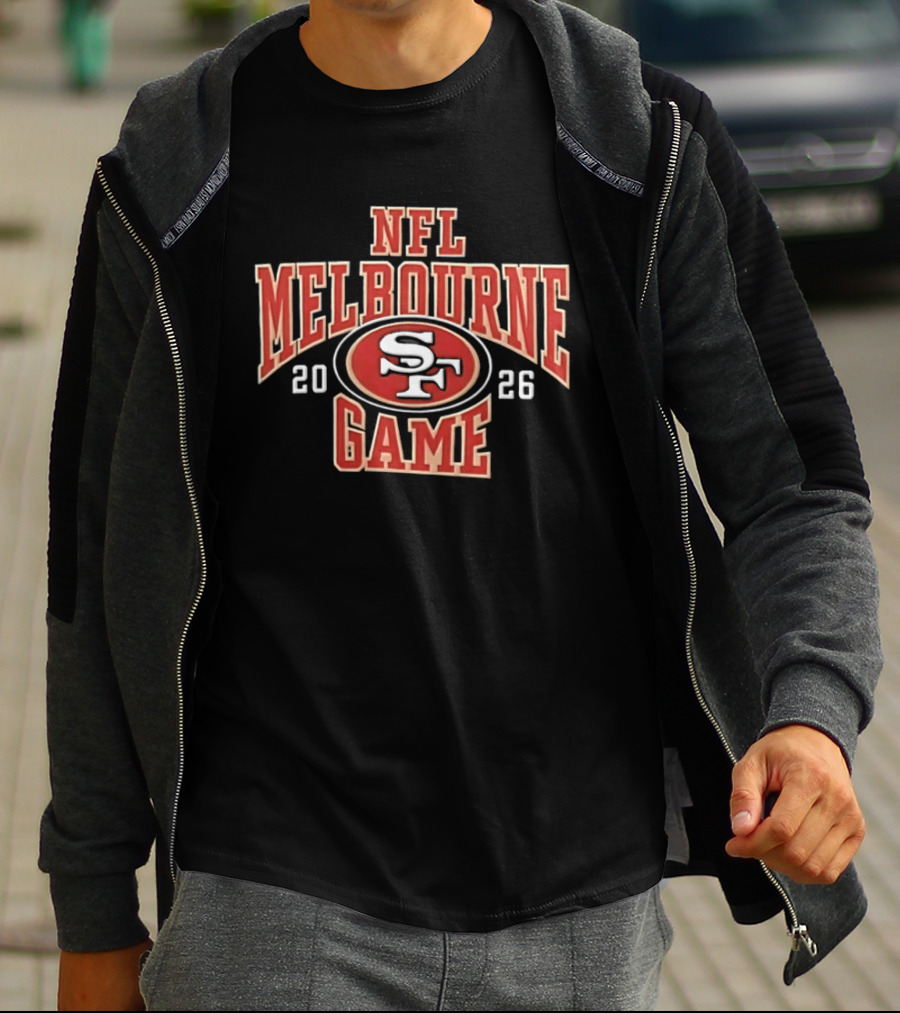 San Francisco 49ers NFL Melbourne Game 2026 T-Shirt