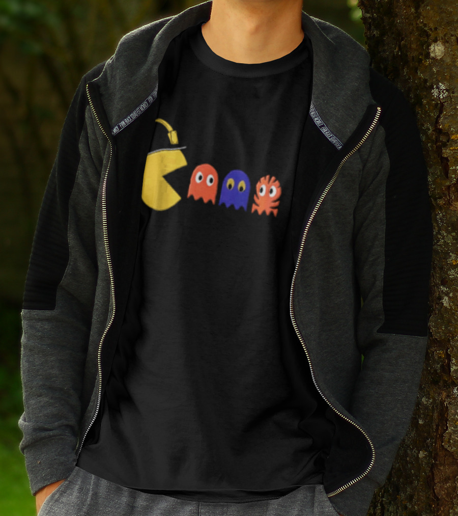 Steel Rivals Pac Man Ghosts T-Shirt