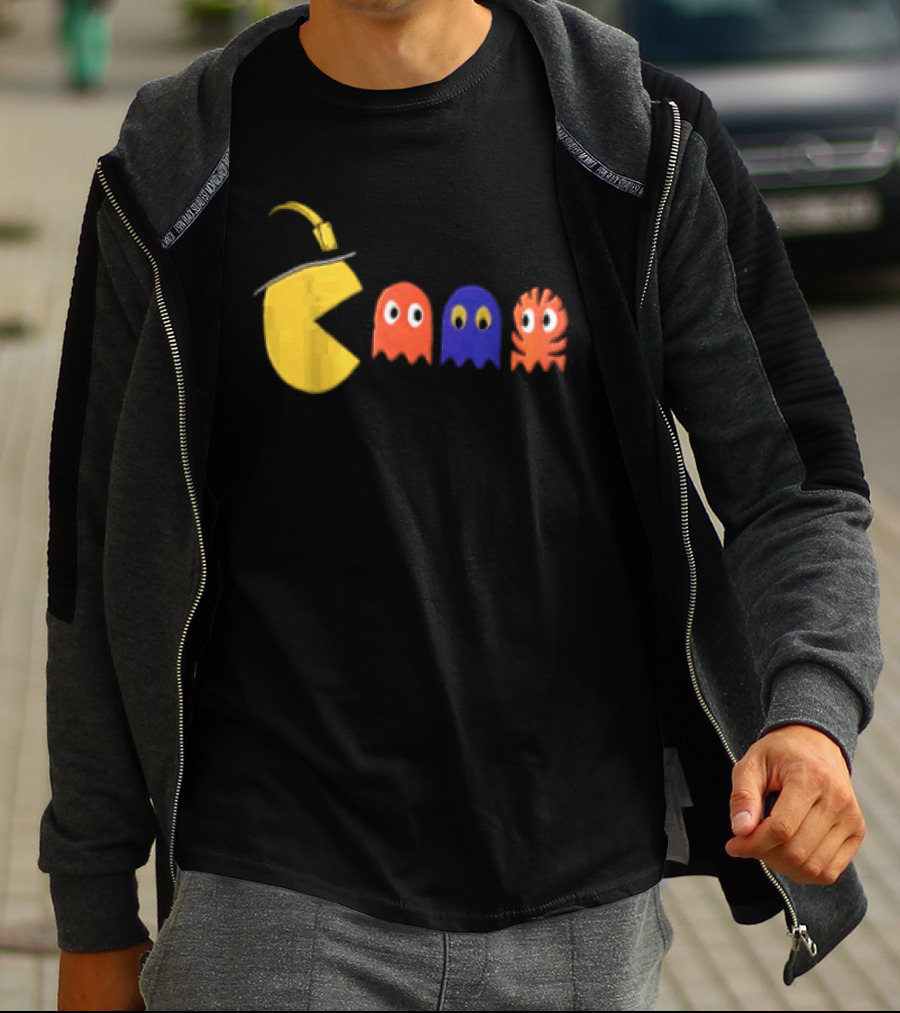Steel Rivals Pac Man Ghosts T-Shirt