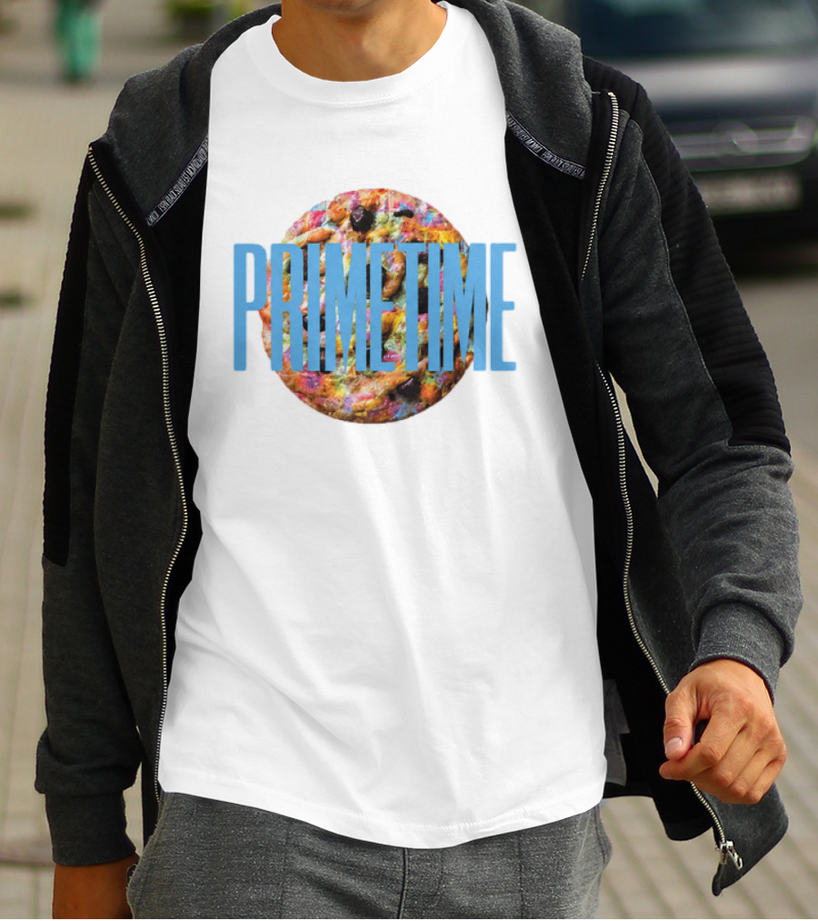 Primetime Colorful Cookie Theme Robert Pattinson T-Shirt