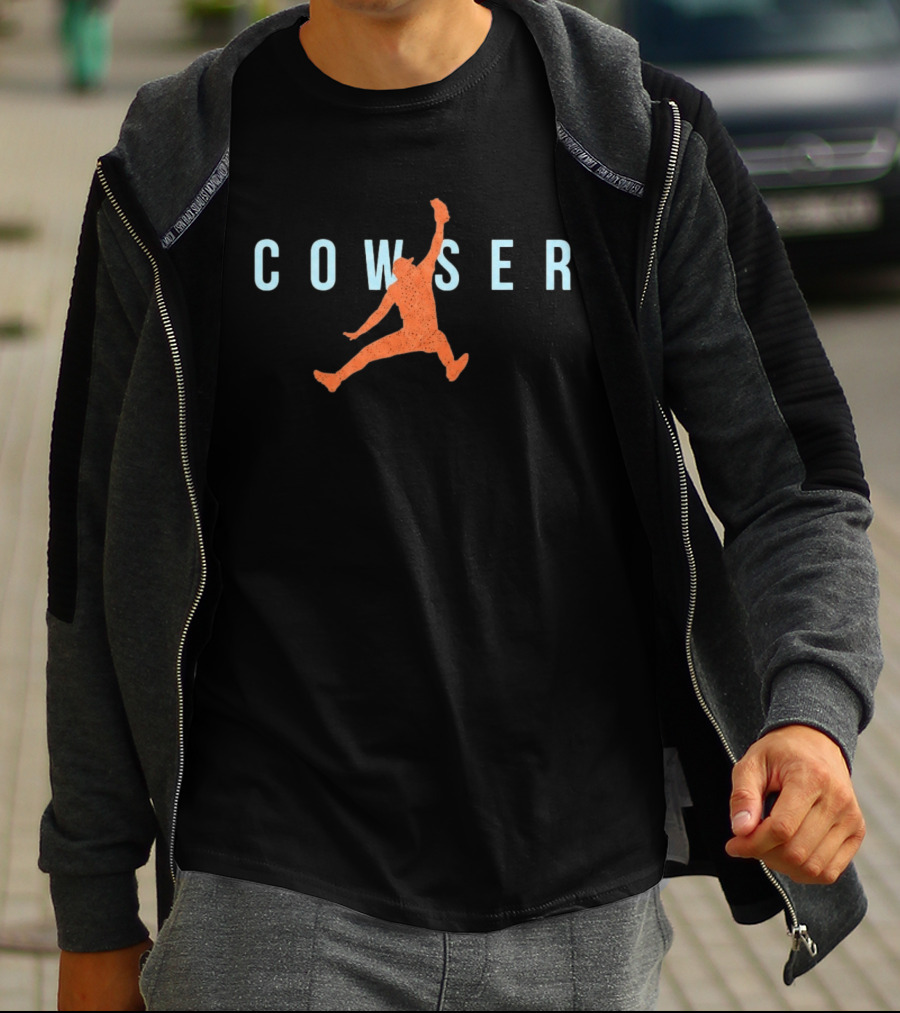 2026 Colton Cowser Home Run Robbery COWSER Jumping T-Shirt
