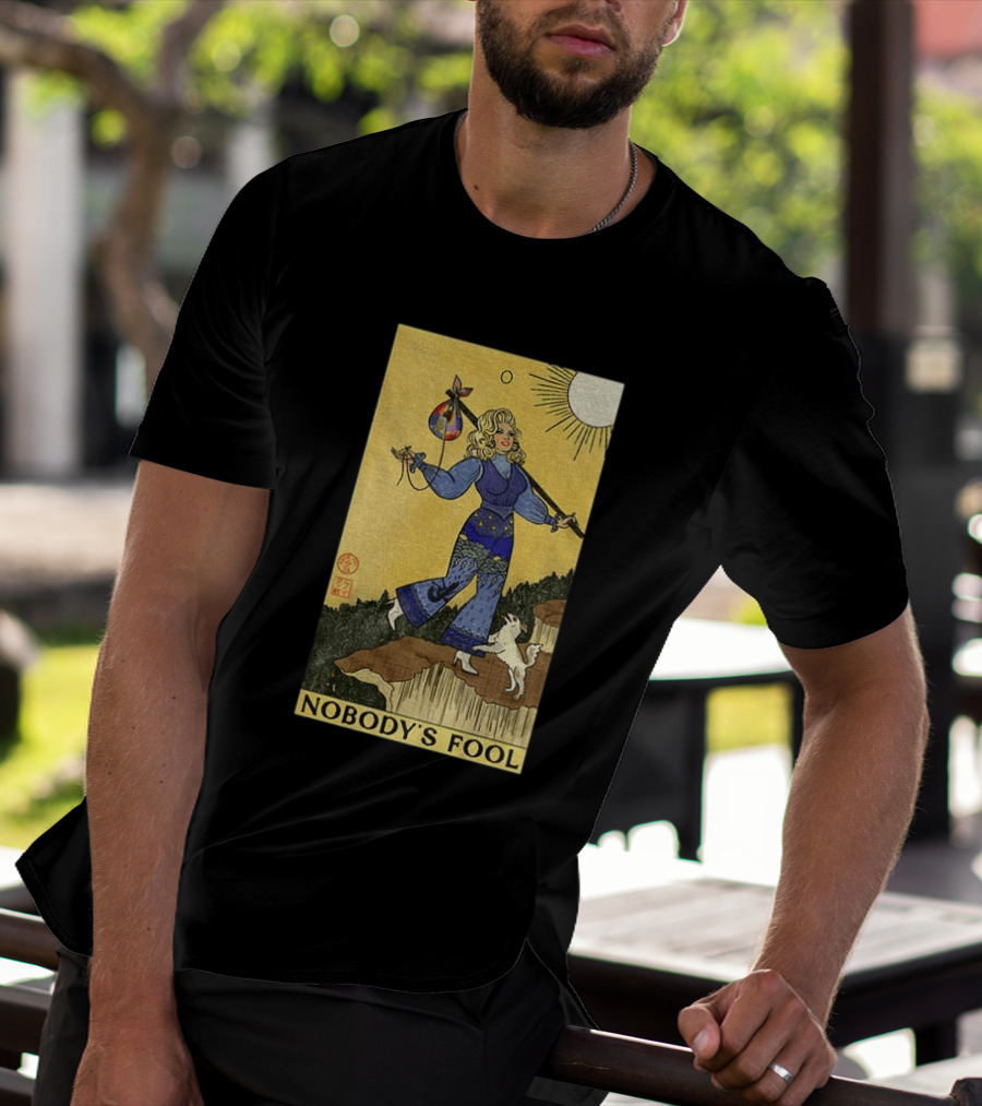 Dolly Parton Nobody's Fool Tarot Card Sun T-Shirt