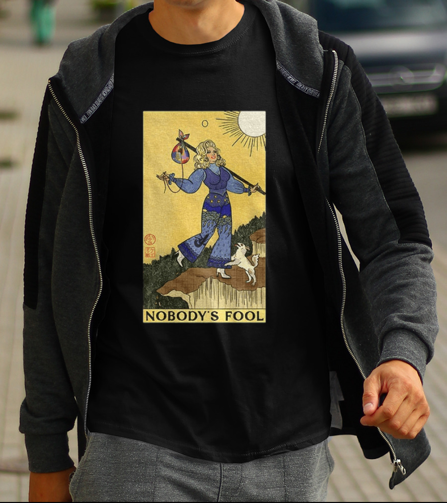 Dolly Parton Nobody's Fool Tarot Card Sun T-Shirt