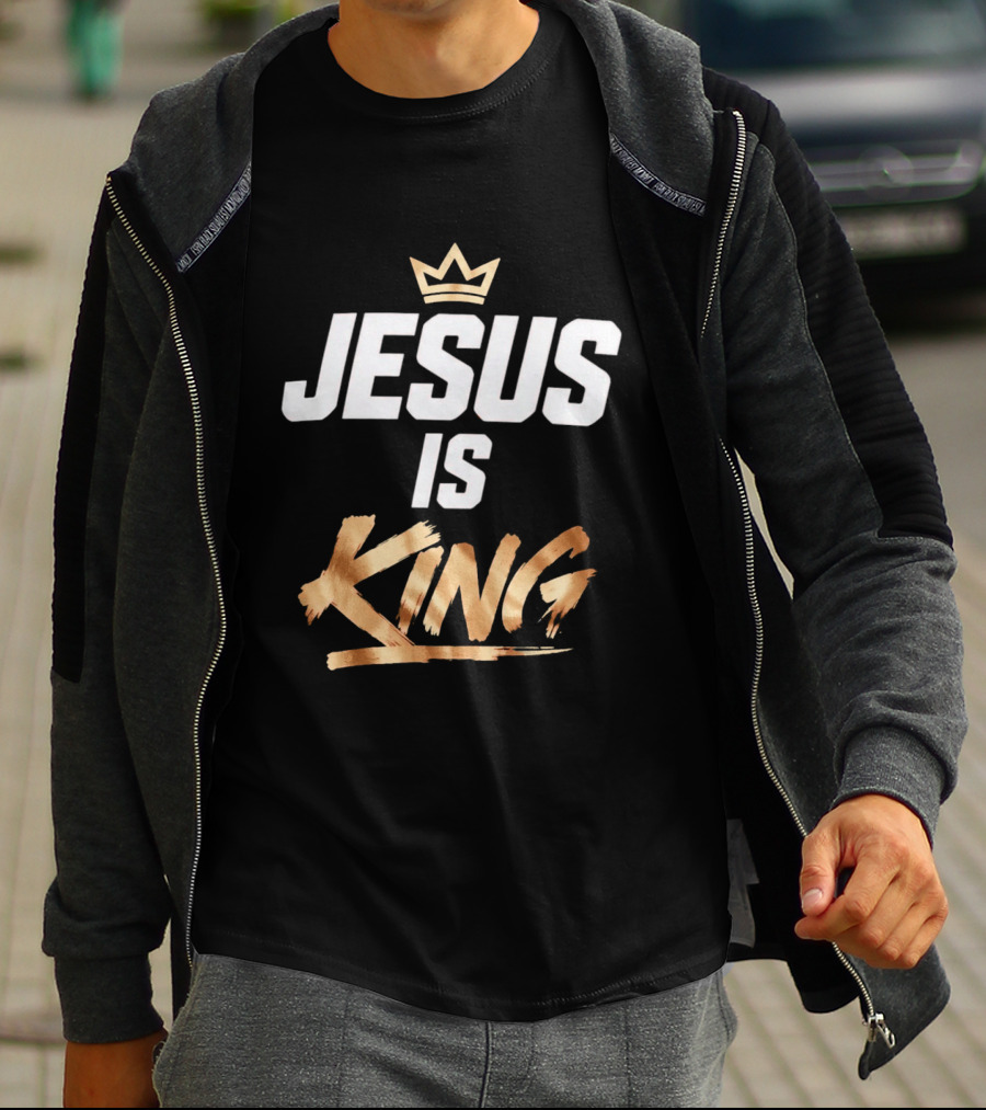 Eugenio Suarez Jesus Is King Crown T-Shirt