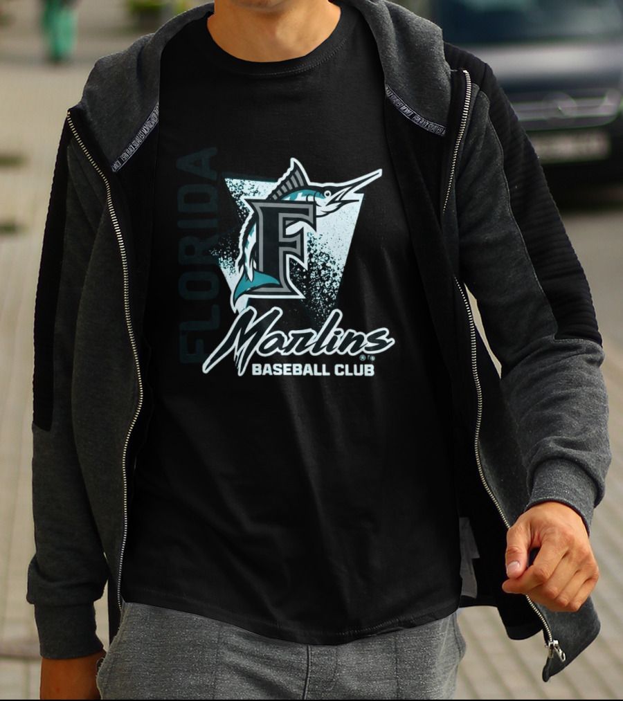 Florida Marlins Baseball Club Classic F Marlin T-Shirt