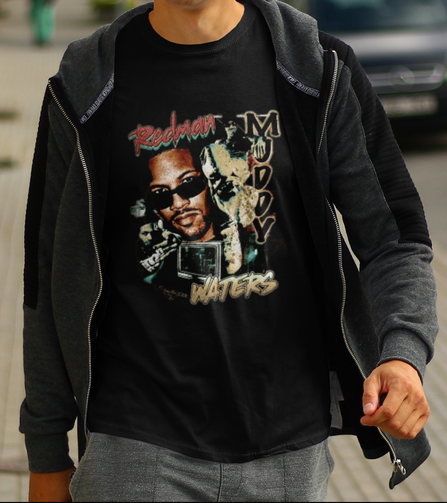 Redman Muddy Waters Vintage Hip Hop Album T-Shirt