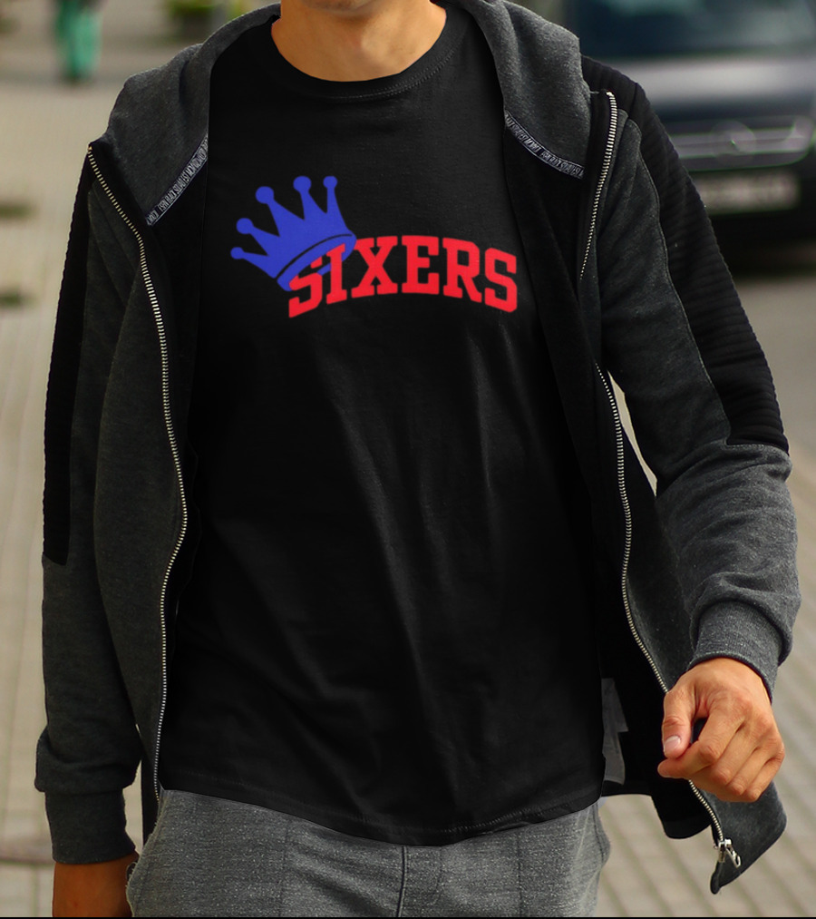 Philadelphia 76ers King LeBron James Basketball 2026 NBA T-Shirt