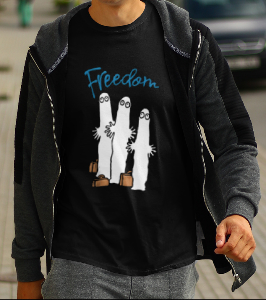 Freedom The Hattifatteners Adventure Exploration Characters T-Shirt
