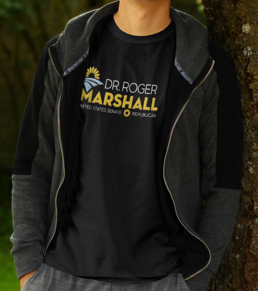 Dr Roger Marshall Sunflower United States Senate Republican T-Shirt