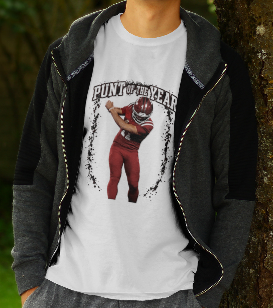 Punt Of The Year Wisconsin Football Dab Celebration T-Shirt
