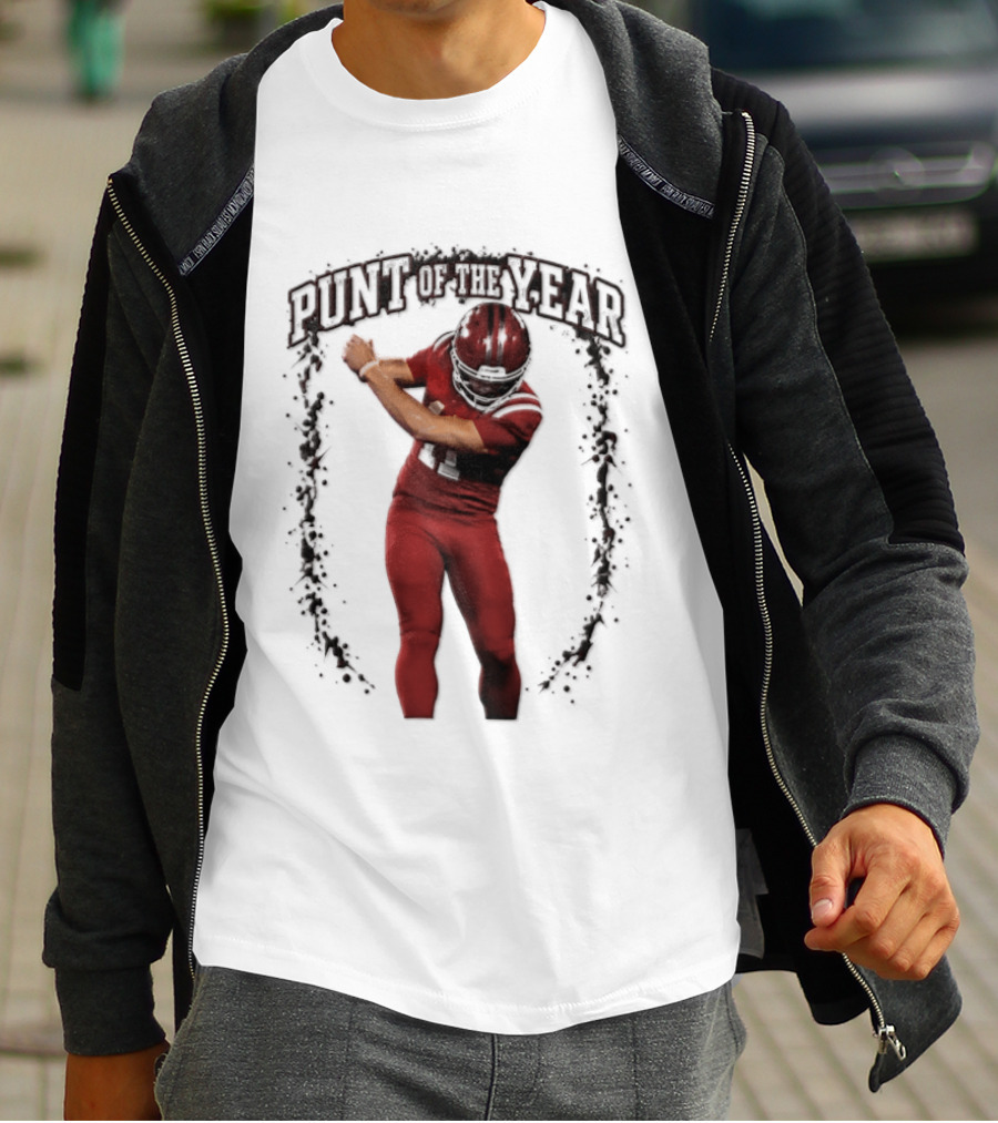 Punt Of The Year Wisconsin Football Dab Celebration T-Shirt