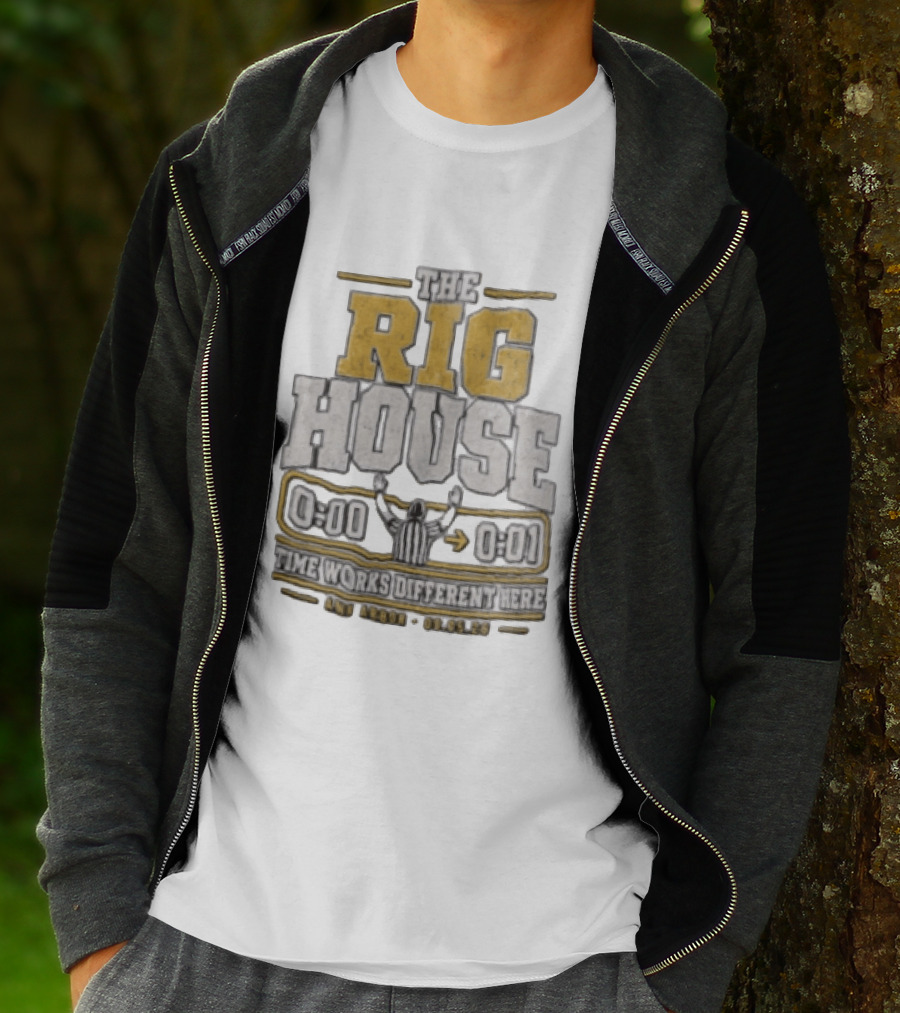 The Big House 0 00 To 0 01 Time Works Different Here Ann Arbor 09 05 26 T-Shirt
