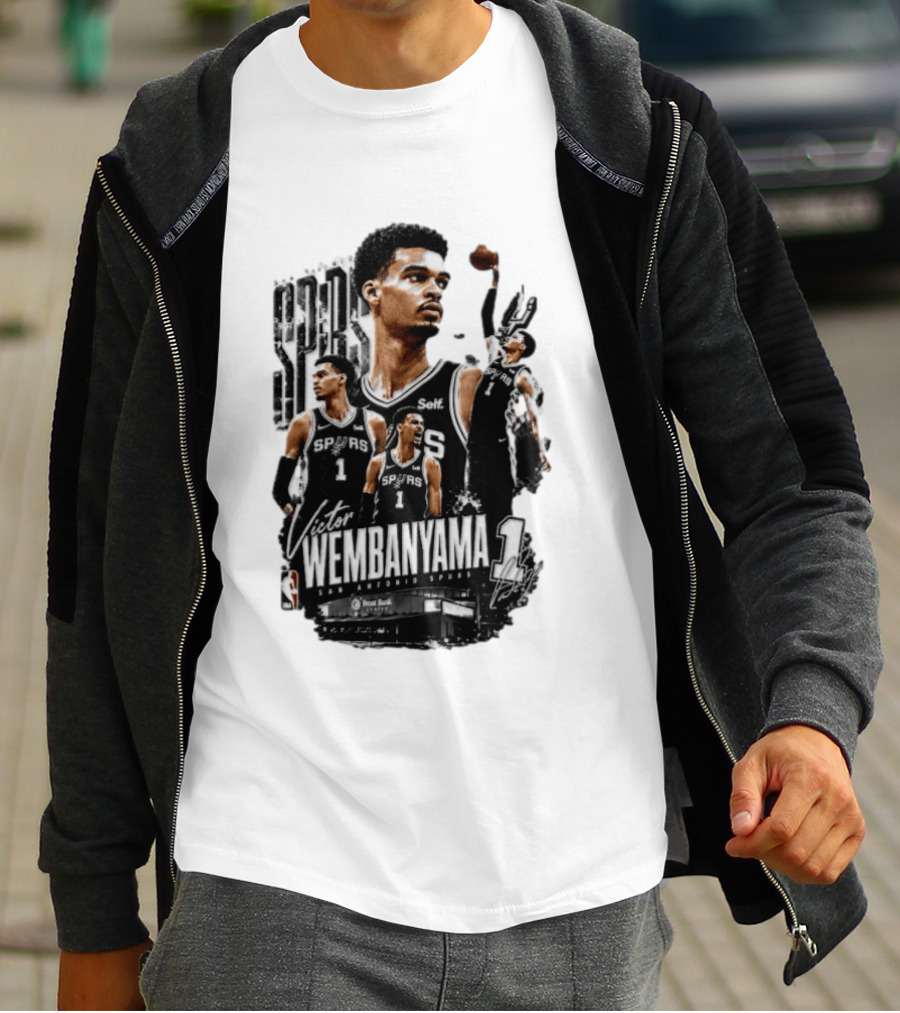 Victor Wembanyama San Antonio Spurs NBA Basketball Self 1 T-Shirt