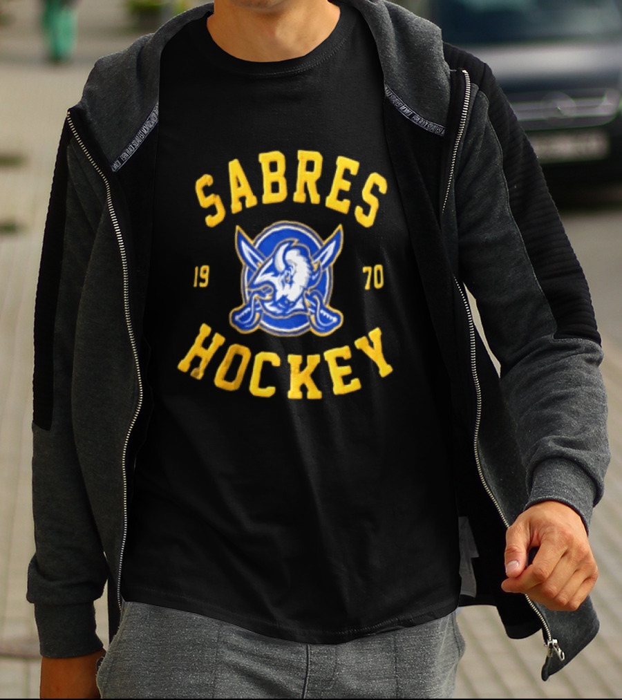 Buffalo Sabres NHL Hockey 1970 Team T-Shirt