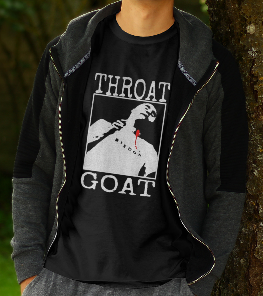 Charlie Kirk Throat Goat Kirkaversary T-Shirt