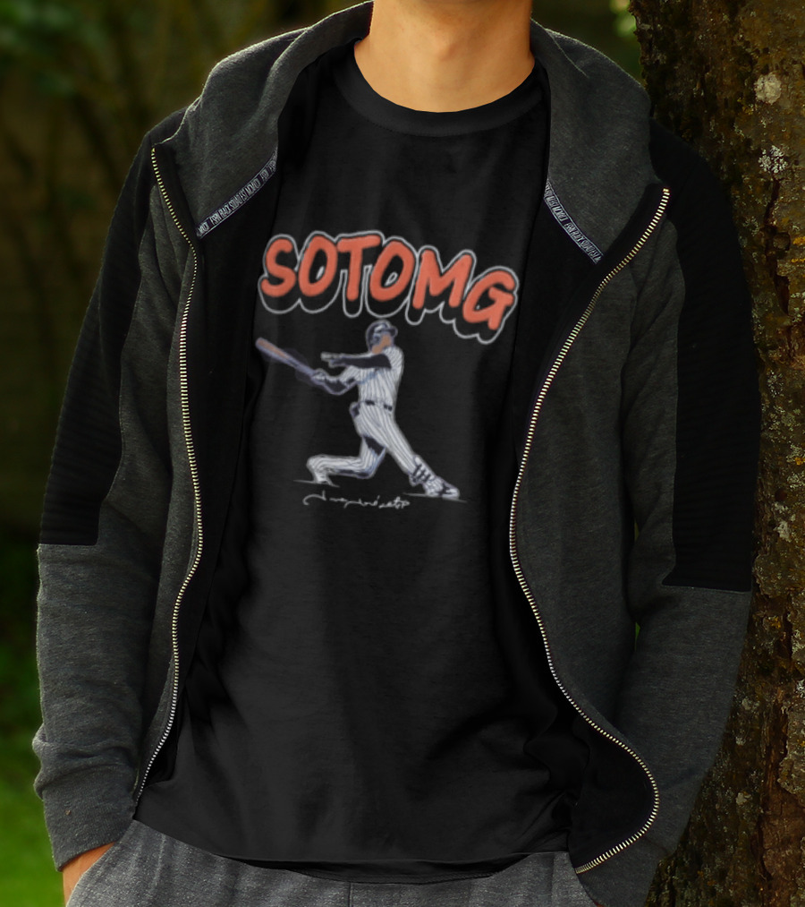Juan Soto Sotomg New York Mets Baseball MLB Player Yankees Pinstripe Jersey T-Shirt