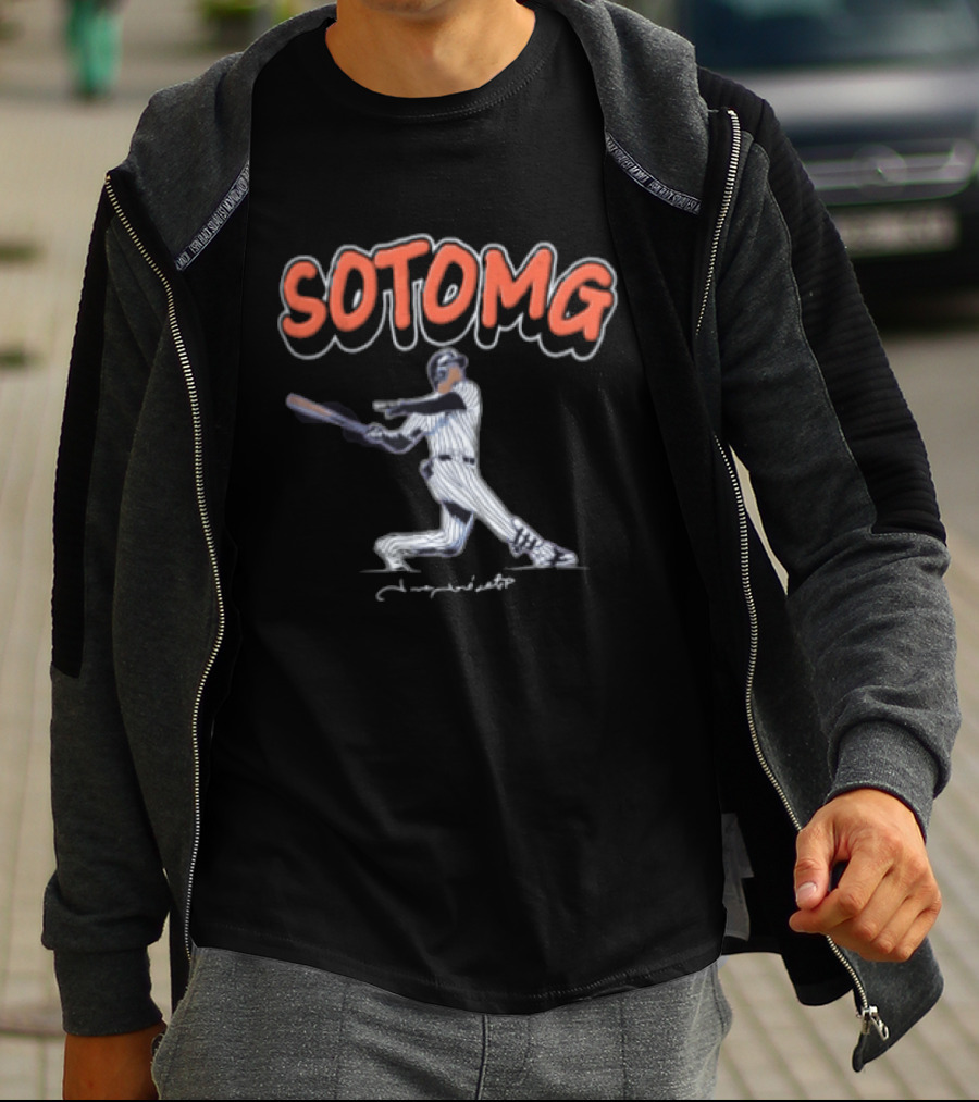 Juan Soto Sotomg New York Mets Baseball MLB Player Yankees Pinstripe Jersey T-Shirt