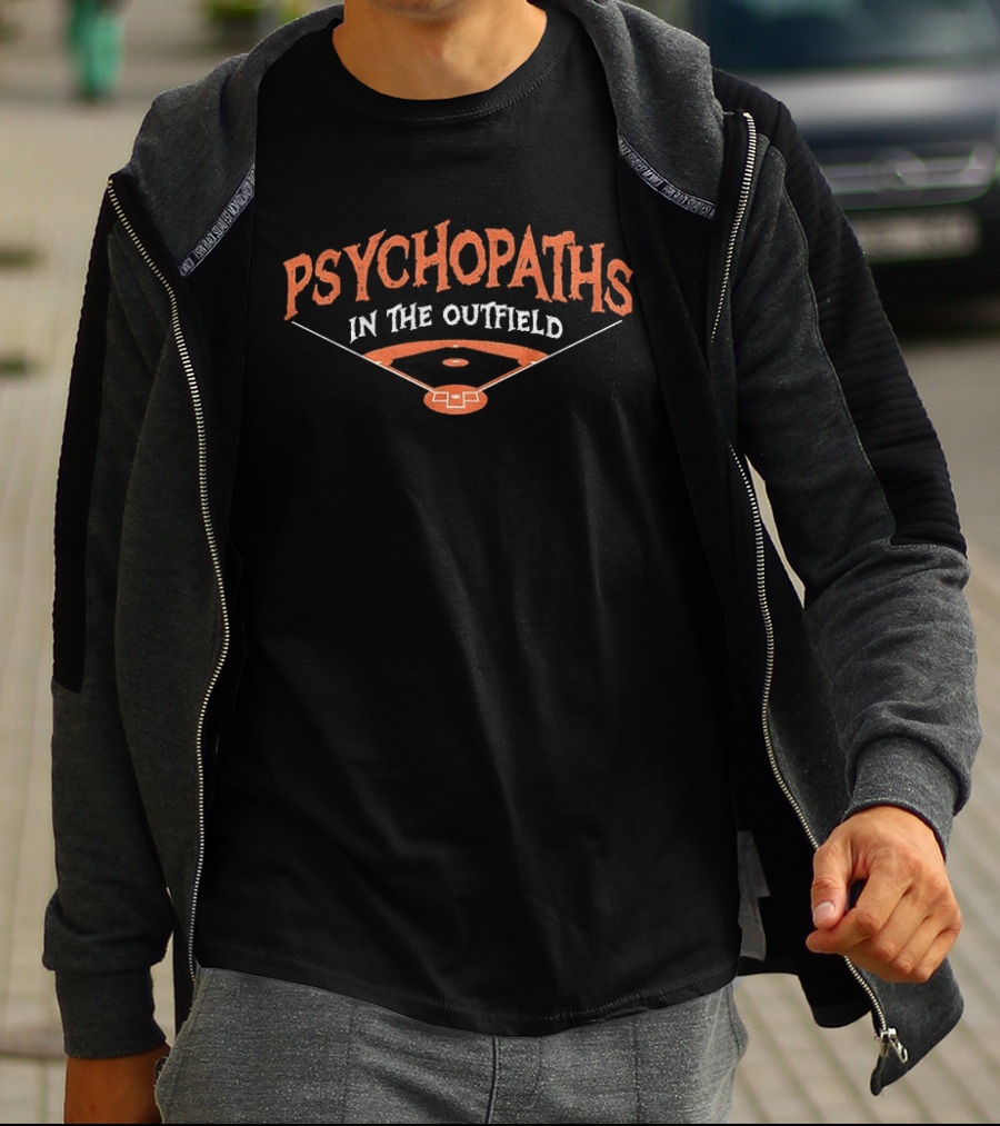 New York Mets Psychopaths In The Outfield T-Shirt