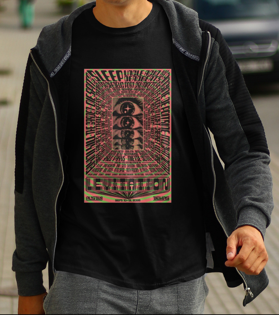 Sleep LEVITATION Austin Texas Festival 09.10.2026 To 09.13.2026 Music Event Highlights T-Shirt