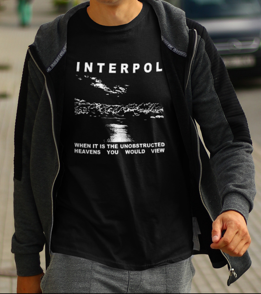 INTERPOL Thoreau World Peace Collection 2026 Beware Of The Barrenness Of A Busy Life T-Shirt