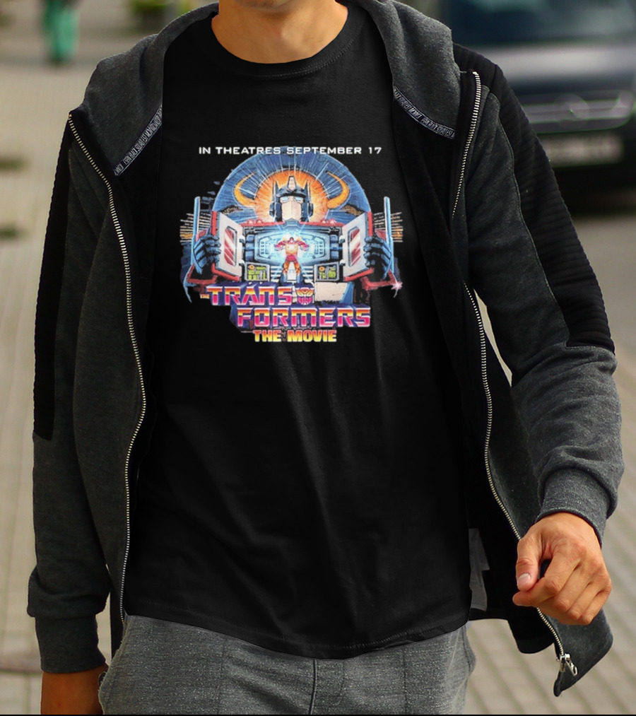 In Theaters September 17 The Transformers The Movie Optimus Prime Awakening 2026 T-Shirt