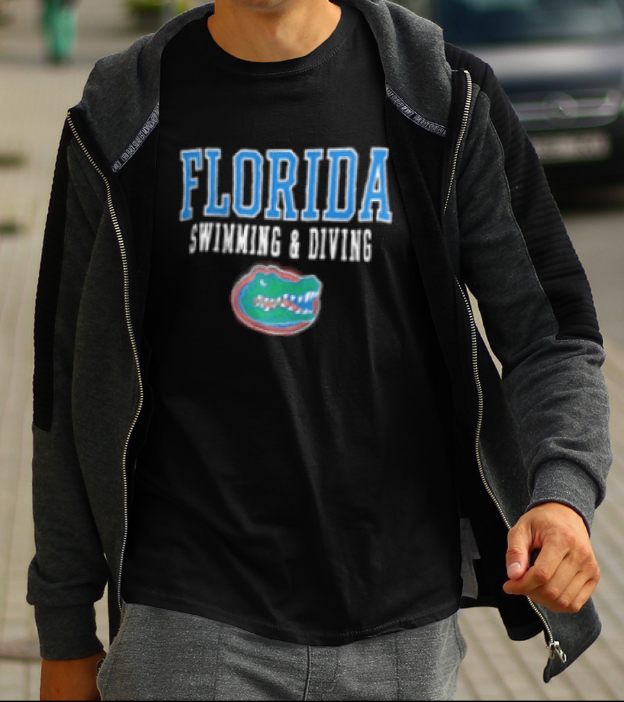 Florida Gators Swimming And Diving Team University Of Florida T-Shirt