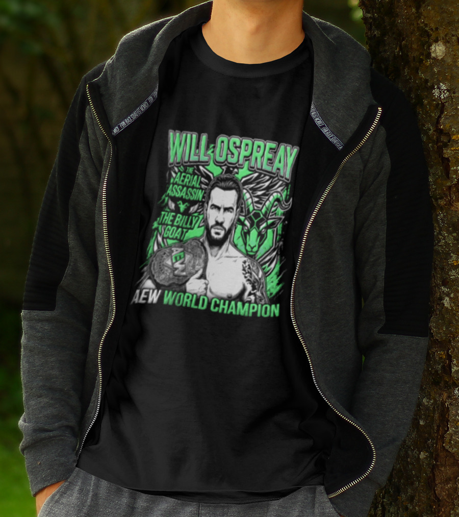 Will Ospreay Aerial Assassin Billy Goat World Champion T-Shirt