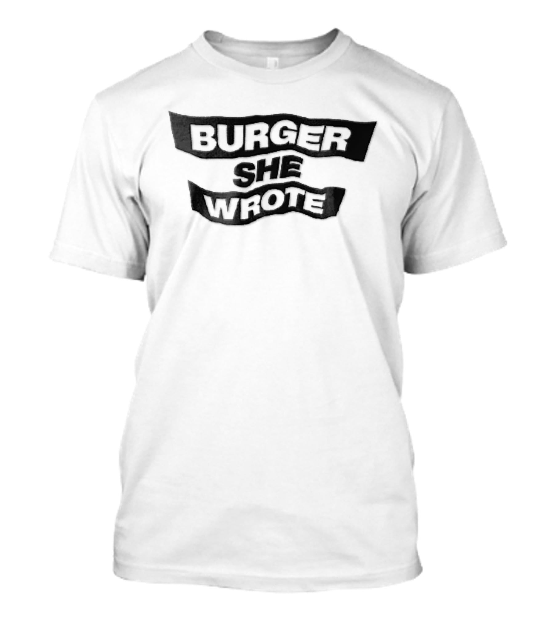 Burger She Wrote Detective Show T-Shirt