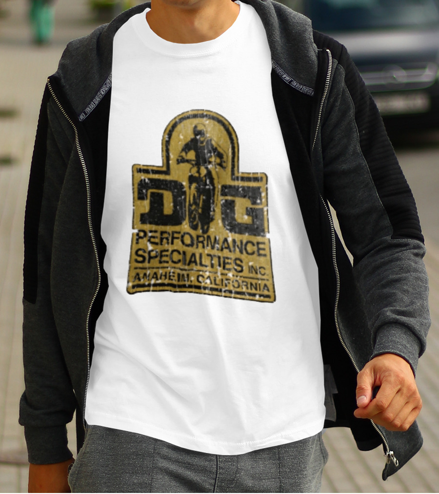 Dg Bmx 1974 Performance Specialties Inc Anaheim California T-Shirt