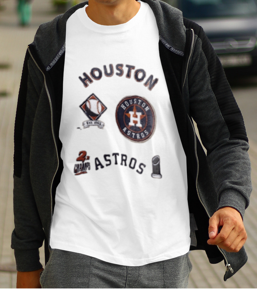 Houston Astros 2x Champs Baseball EST 1962 T-Shirt