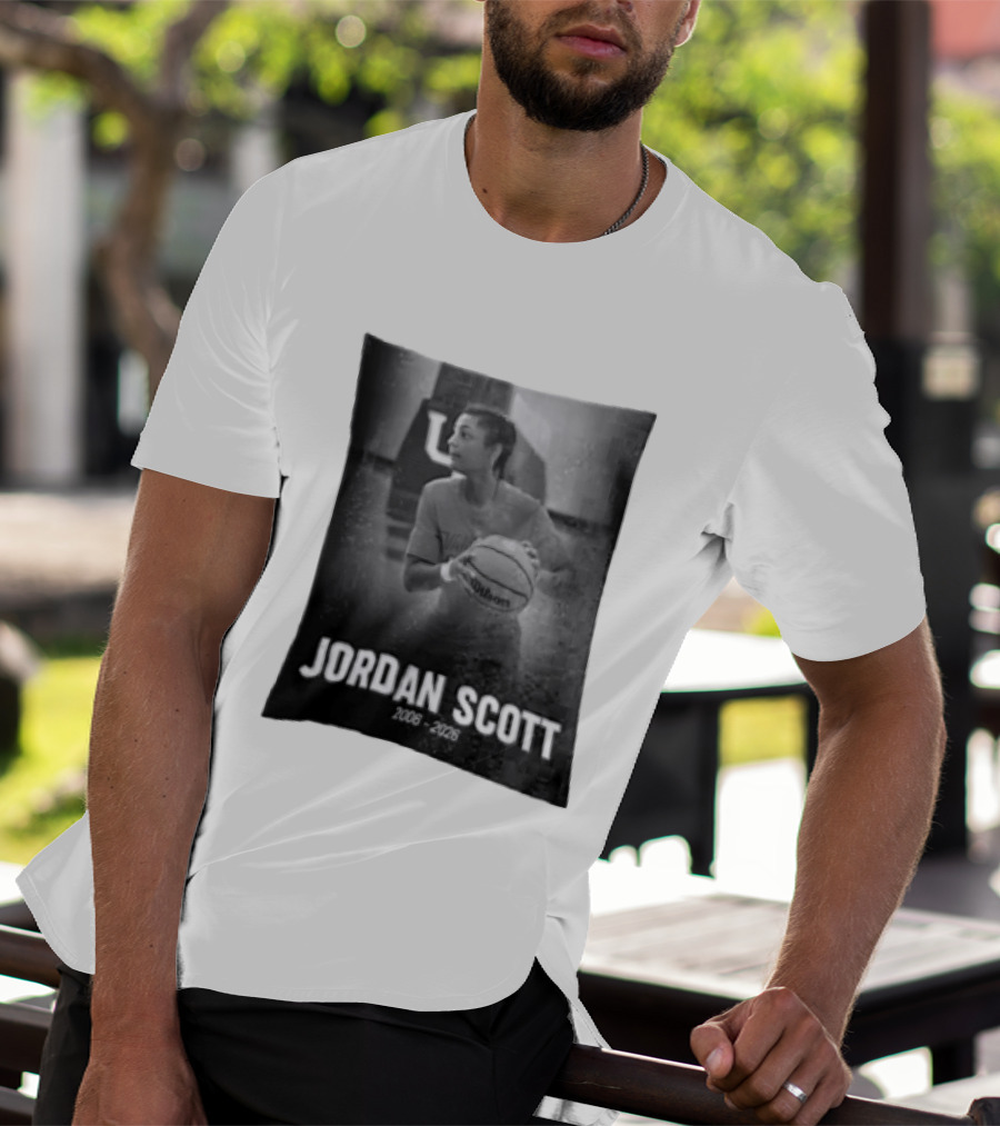 Jordan Scott Basketball Tribute 2006 2026 RIP Memories T-Shirt