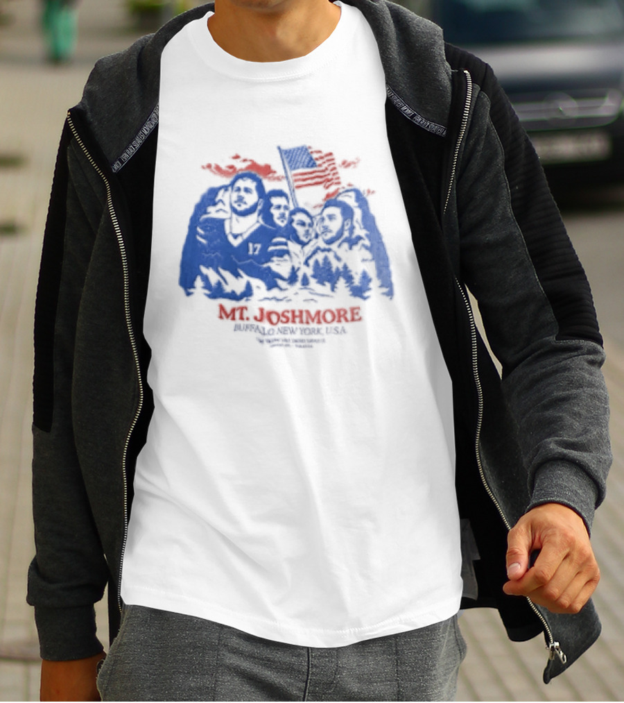 Mt. Joshmore Buffalo New York USA Josh Allen Football Fans Collectible T-Shirt