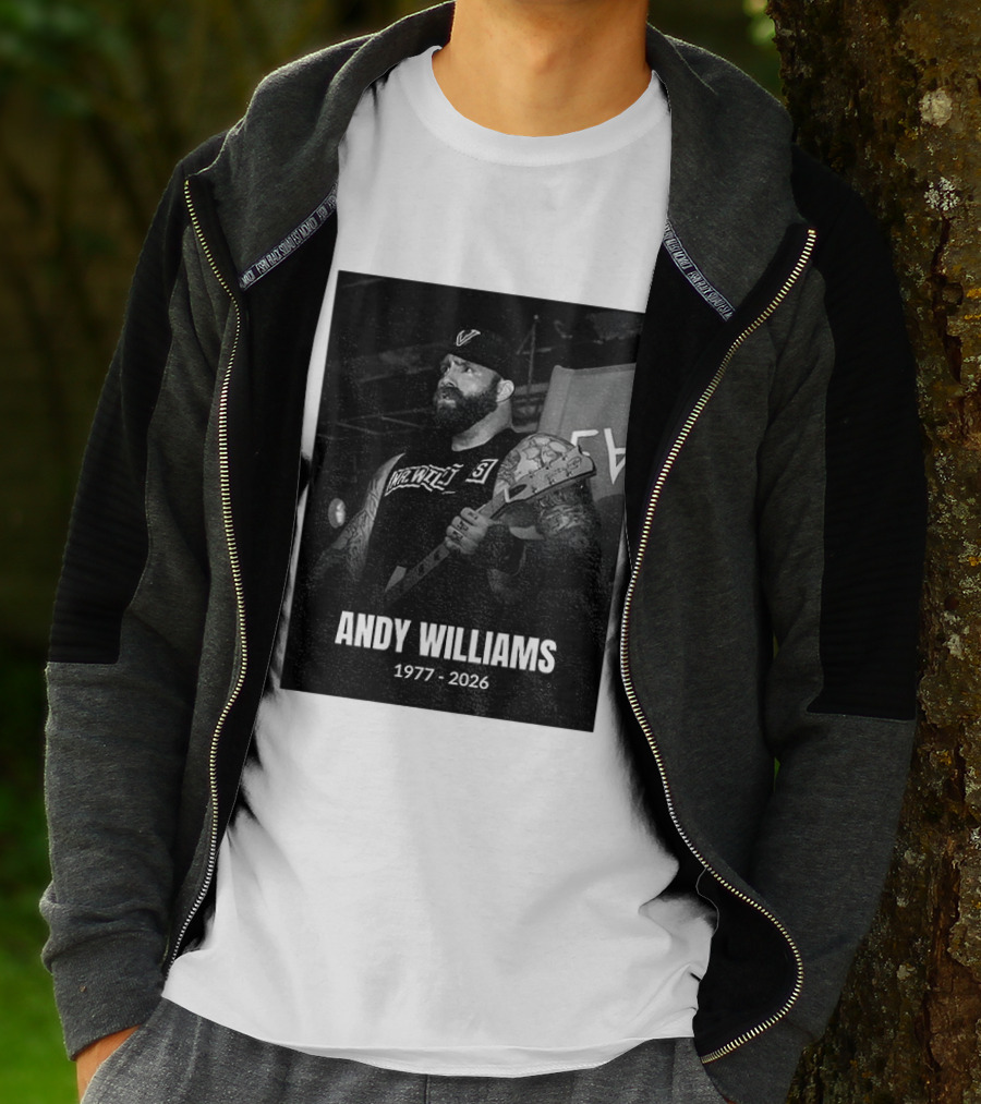 Andy Williams 1977 2026 Every Time I Die T-Shirt