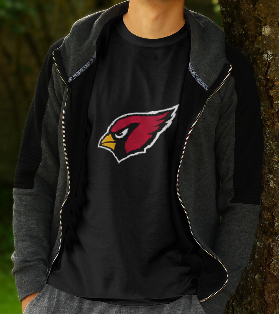Arizona Cardinals Fourth Wing Day 2026 Bomber Jacket Cardinal Logo Bird T-Shirt