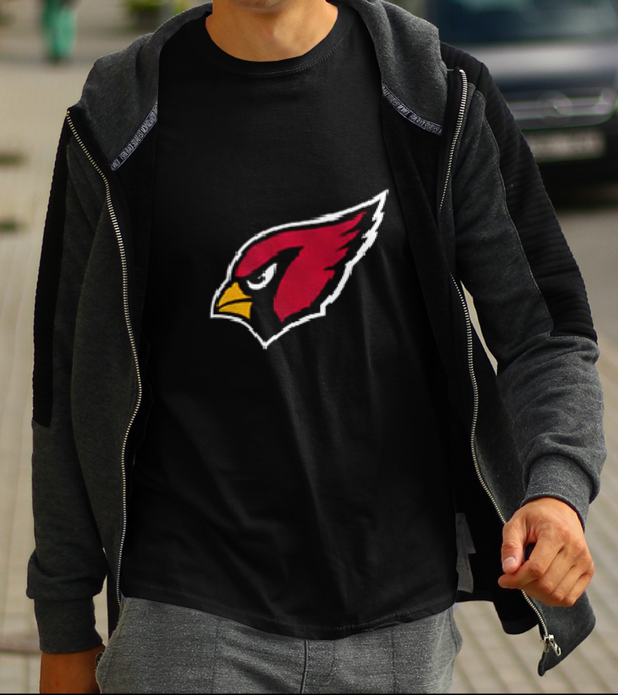 Arizona Cardinals Fourth Wing Day 2026 Bomber Jacket Cardinal Logo Bird T-Shirt