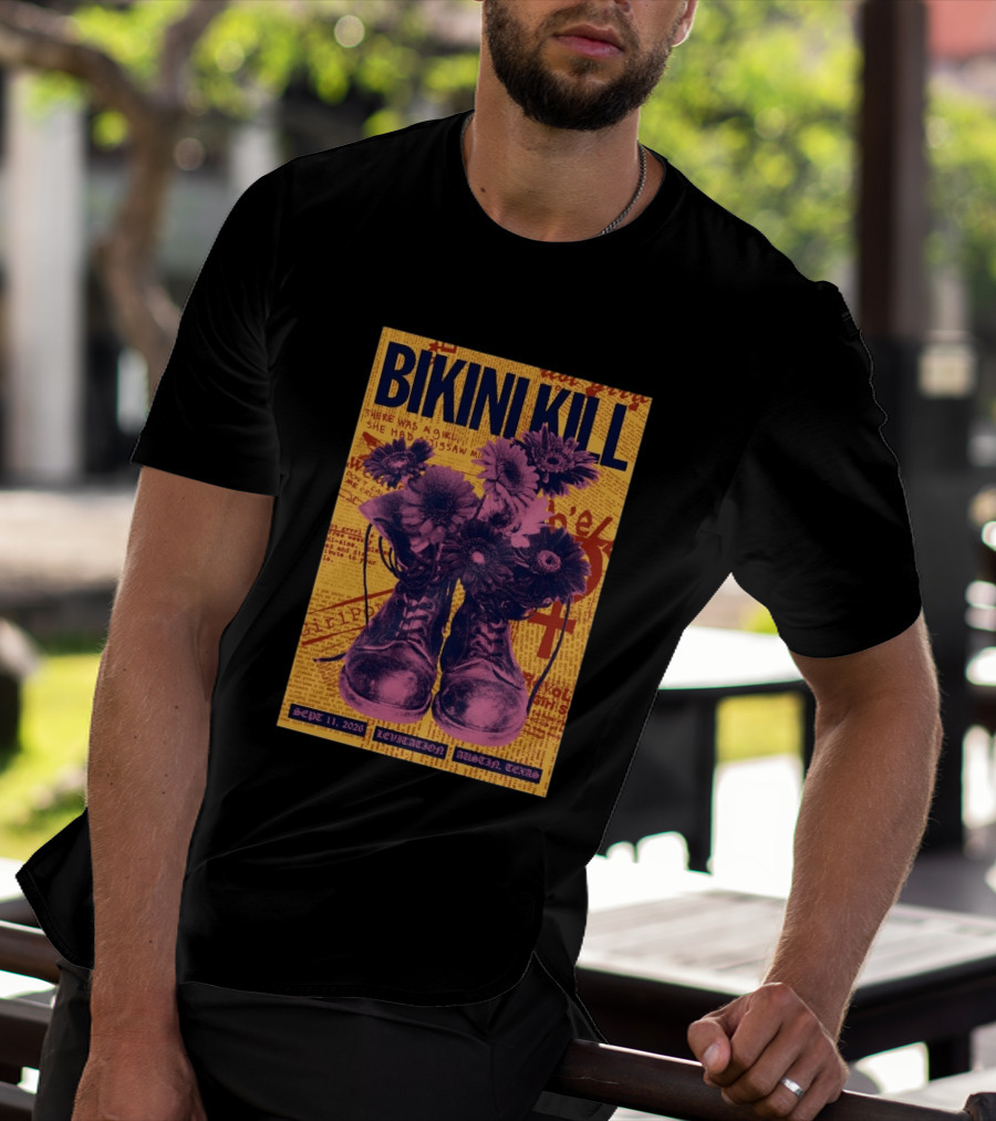 Bikini Kill Levitation Festival Austin Texas Sept 11 2026 T-Shirt