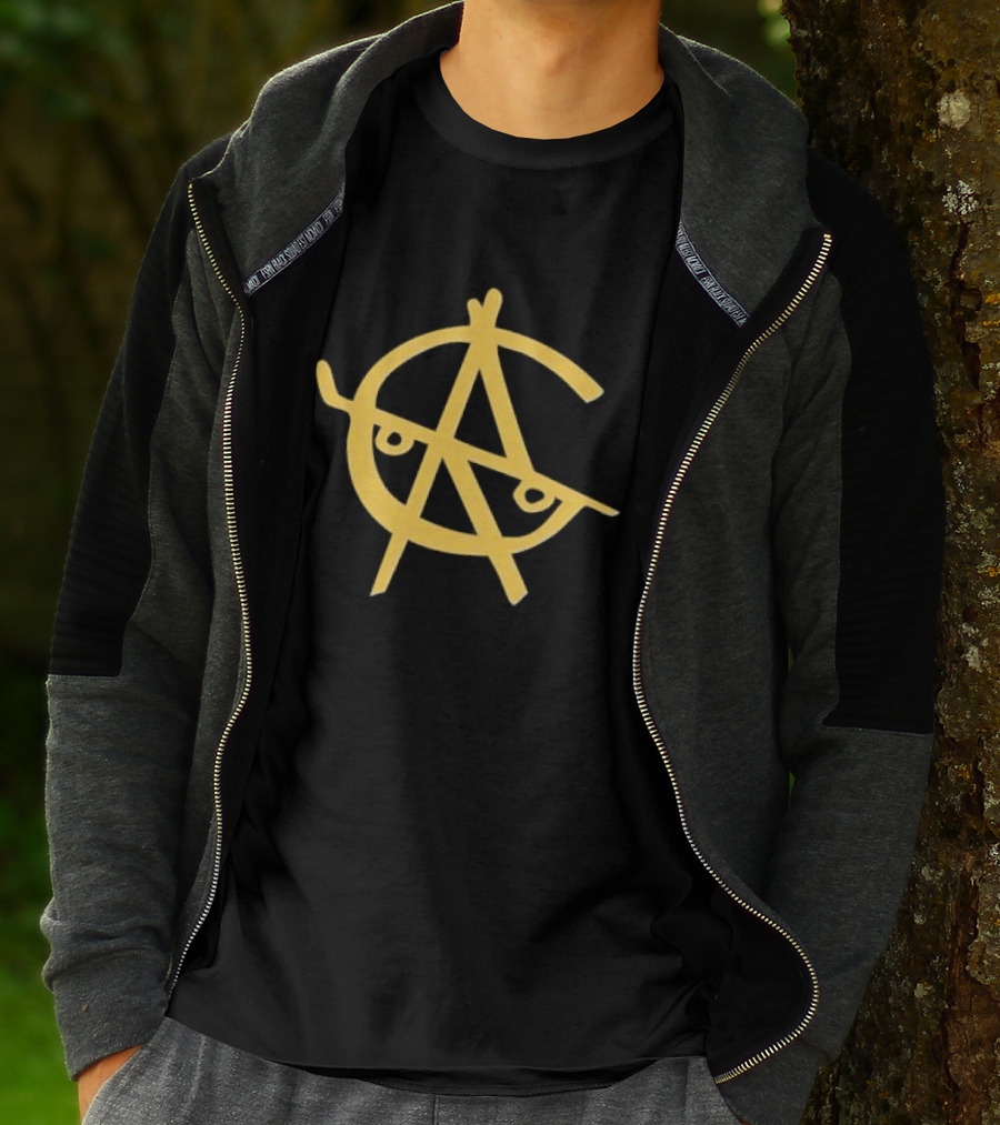 Golden Skate Hockey Anarchy T-Shirt