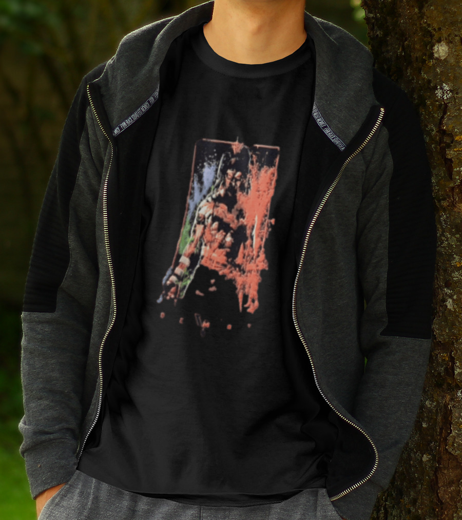 Finn Balor The Demon WWE Paint Splatter T-Shirt