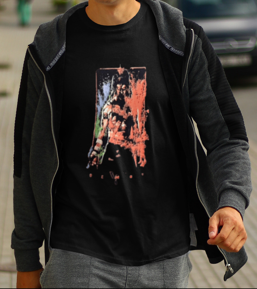 Finn Balor The Demon WWE Paint Splatter T-Shirt
