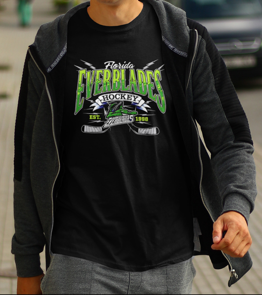 Florida Everblades Hockey 2026 Season Tour Est. 1998 T-Shirt