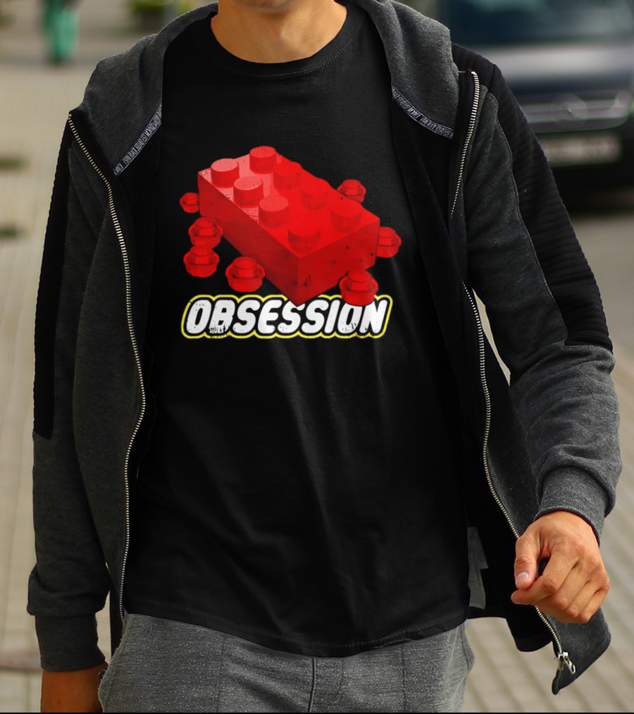 Obsession Careful Who You Play With Red Brick T-Shirt