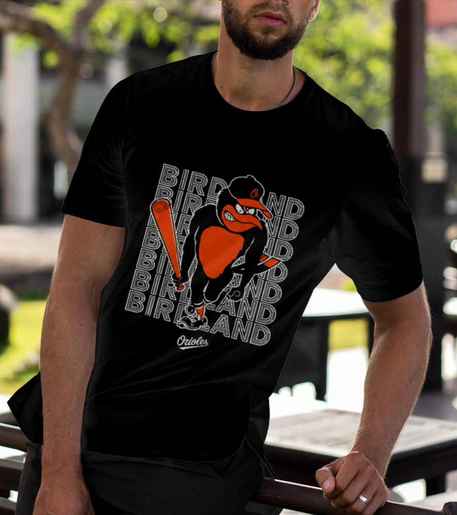 Orioles Birdland Angry Bird 2026 Giveaway T-Shirt