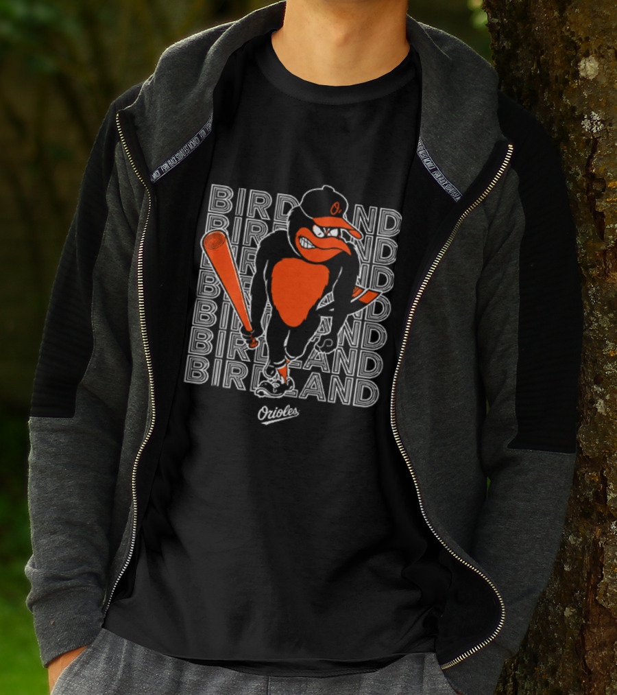 Orioles Birdland Angry Bird 2026 Giveaway T-Shirt