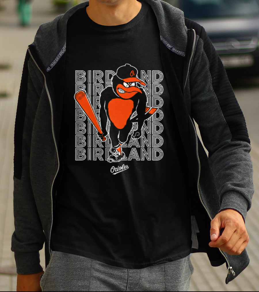 Orioles Birdland Angry Bird 2026 Giveaway T-Shirt