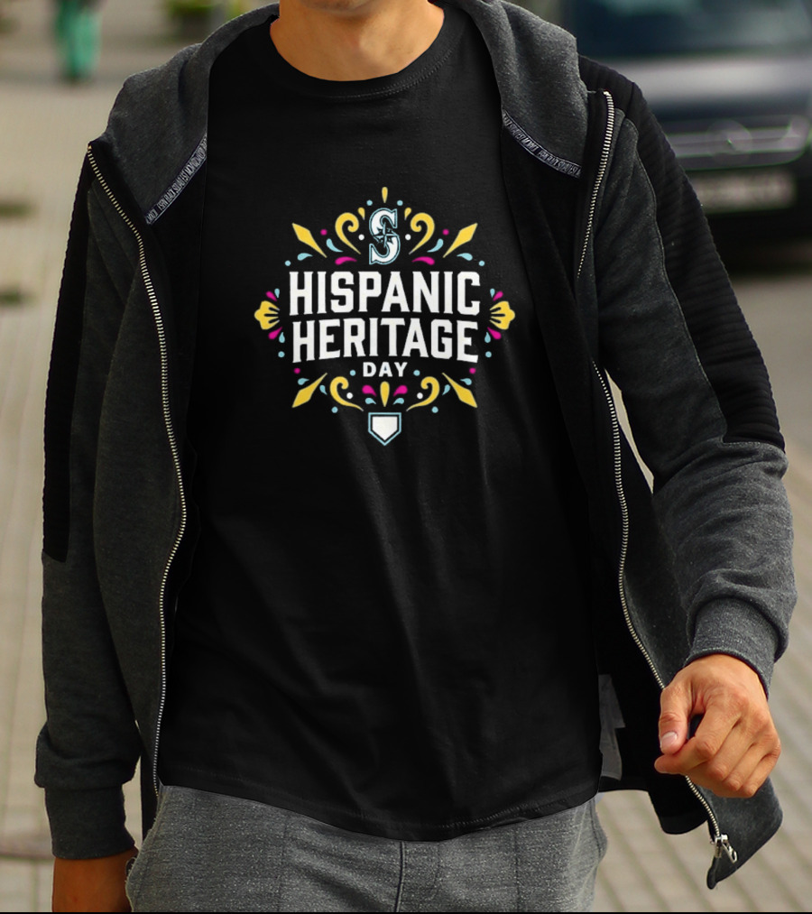 Mariners Hispanic Heritage Day S 2026 Celebratory T-Shirt