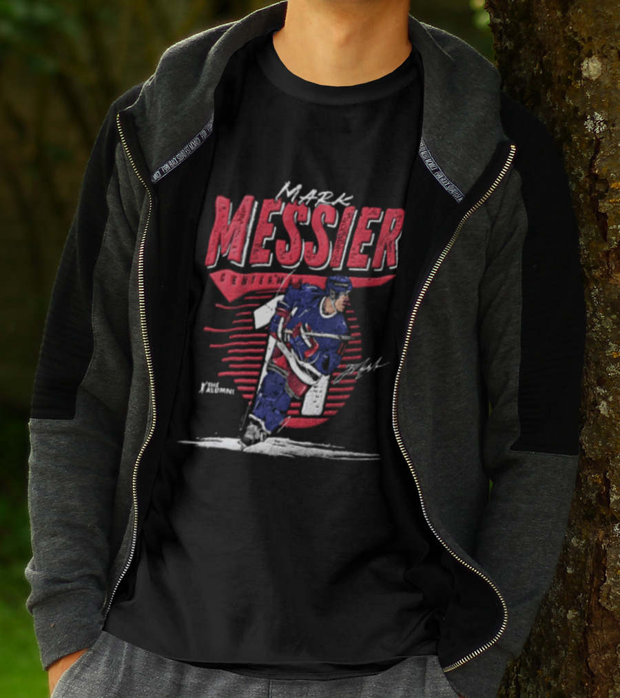 Mark Messier New York Rangers Hockey NHL Player T-Shirt