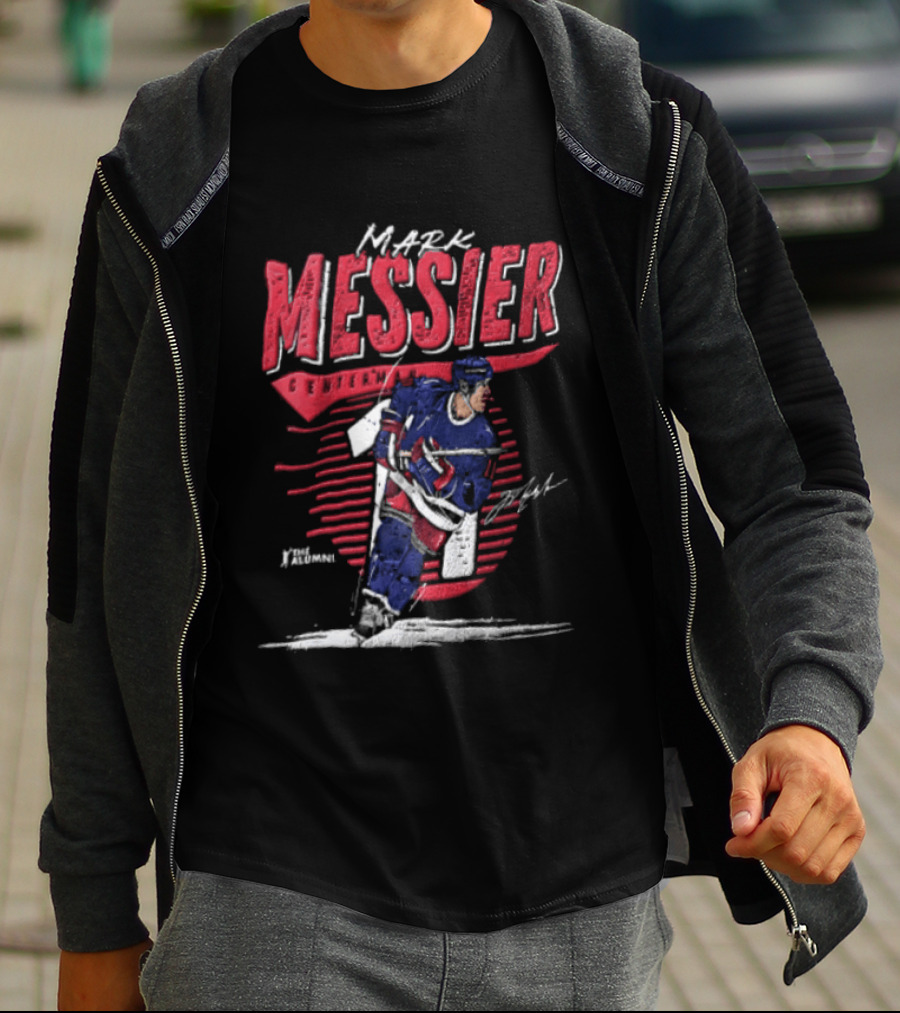 Mark Messier New York Rangers Hockey NHL Player T-Shirt